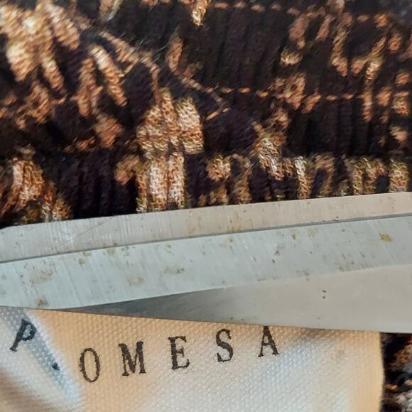 Promesa Crop Top Small Smocked Renaissance Fairy Grunge Peasant Milkmaid - Picture 5 of 7